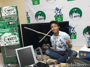 Pemuda Ini Ajak Masyarakat Peduli Sampah Elektronik