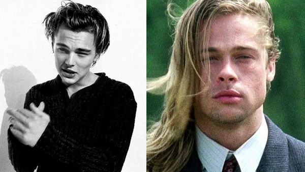 Sore-sore Lihat Leonardo DiCaprio dan Brad Pitt Muda Yuk!