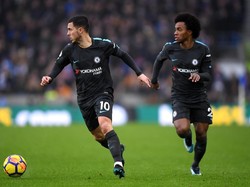 Tepikan Dulu Pertemanan, Willian Mau Hentikan Langkah Hazard dan Belgia