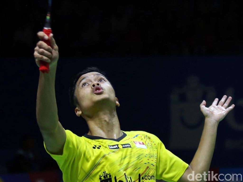 Anthony Lewati Babak Pertama Kejuaraan Dunia, Jonatan Tersingkir Anthony Lewati Babak Pertama Kejuaraan Dunia, Jonatan Tersingkir