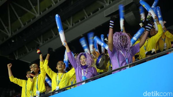 Teriakan Suporter Indonesia di Indonesia Open 2018