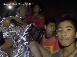 Kabar Gembira dari Misi Penyelamatan 12 Bocah di Gua Thailand