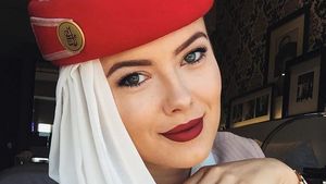 Intip Liburannya Pramugari Cantik Emirates