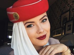 Intip Liburannya Pramugari Cantik Emirates