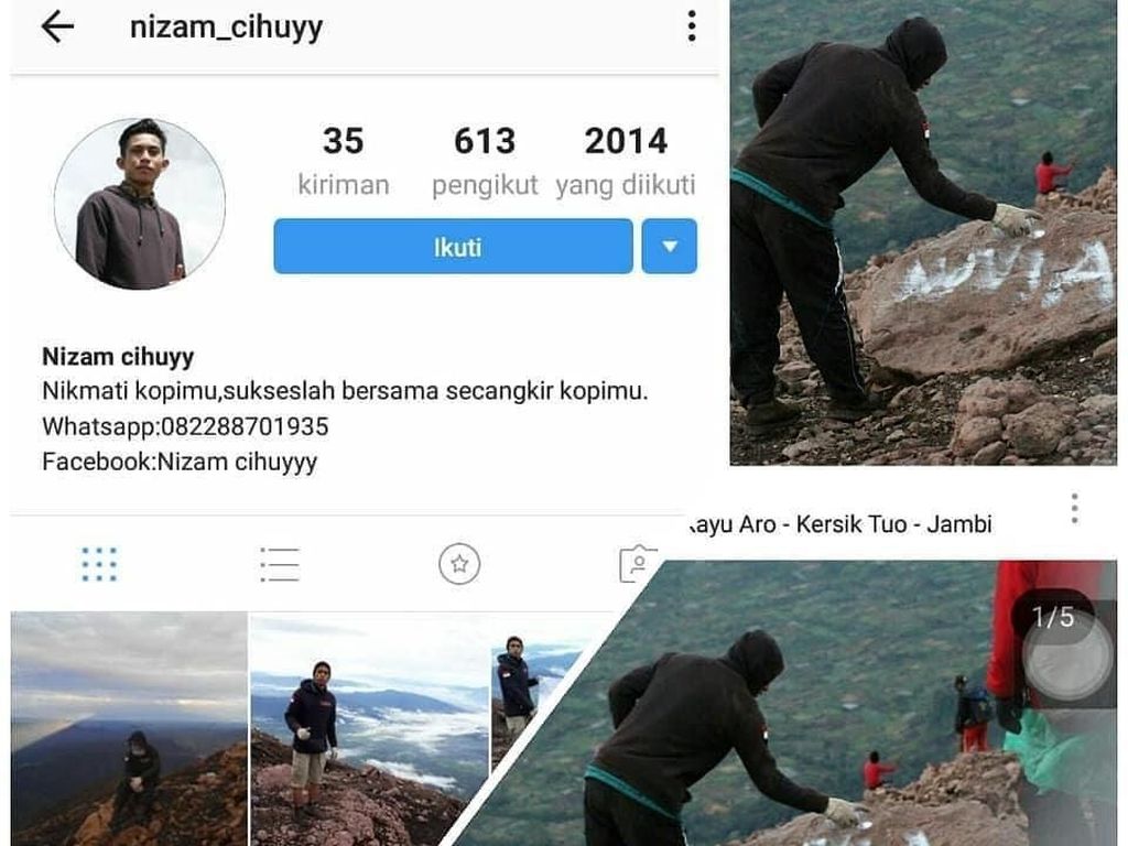 Hadapi Vandalisme, Pengelola Gunung Kerinci Tingkatkan Pengawasan Hadapi Vandalisme, Pengelola Gunung Kerinci Tingkatkan Pengawasan