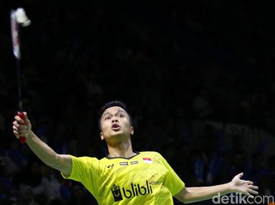 Anthony Ginting Terhenti di Babak 16 Besar Indonesia Open 2018