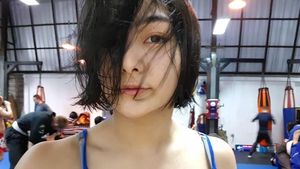 Potret Rika Ishige, Imut di Gym Ganas di Ring