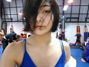 Potret Rika Ishige, Imut di Gym Ganas di Ring Potret Rika Ishige, Imut di Gym Ganas di Ring