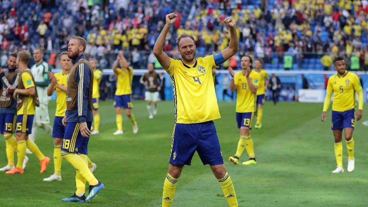 Swedia masih akan main pasif saat hadapi Inggris. (Foto: Richard Heathcote/Getty Images)