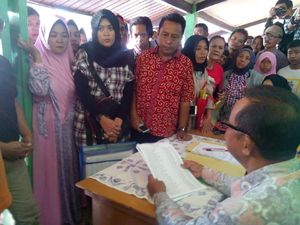Protes Sistem Zonasi PPDB, Orang Tua Demo SMP 21 Pekanbaru