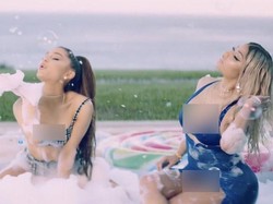 Lagunya Rilis Besok, Ariana Grande dan Nicki Minaj Bocorkan Foto Seksi