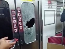 KCI: Pelemparan Batu ke KRL Biasa Terjadi di Musim Libur