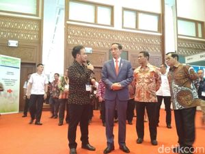 Jokowi Kunjungi Pameran Peternakan di Senayan