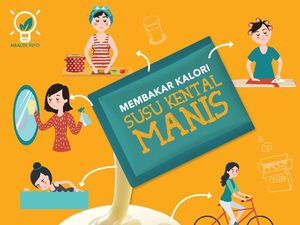 Bakar Kalori Susu Kental Manis, Butuh Menyetrika Baju Berapa Lusin? Bakar Kalori Susu Kental Manis, Butuh Menyetrika Baju Berapa Lusin?