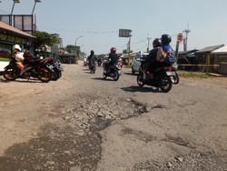 Perbaikan Jalan Rusak di Gas Alam Dimulai Oktober 2018
