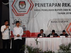 KPU Madiun Tetapkan Paslon Berkah Unggul di Pilbup 2018 KPU Madiun Tetapkan Paslon Berkah Unggul di Pilbup 2018