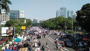 Potret Massa 67 Gelar Aksi di Depan Bareskrim