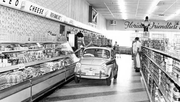 Potret Supermarket Jadul yang Jarang Kelihatan