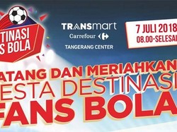 Pesta Bola Transmart Carrefour, Ada Promo di 6 Resto Ini