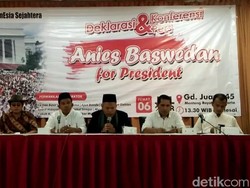 ANIES Deklarasikan Anies sebagai Capres 2019