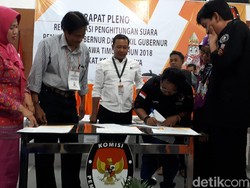 Rekapitulasi Pilgub Jatim, Khofifah-Emil Unggul di Surabaya