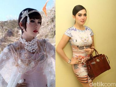 Melihat Penampilan Jadul Syahrini