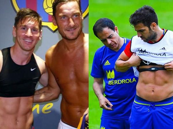 Messi hingga Fabregas, Para Pemain Bola yang Pakai Bra Saat Latihan