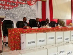 Rekap Suara di Puncak Papua Rampung, Kotak Kosong Kalah