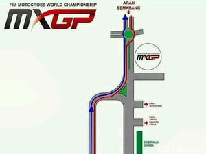 Ini Rekayasa Lalu Lintas di Sekitar Sirkuit MXGP Semarang