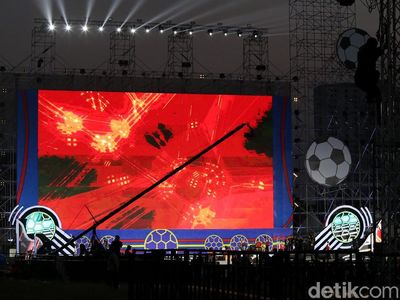 Nobar Piala Dunia di Videotron Raksasa