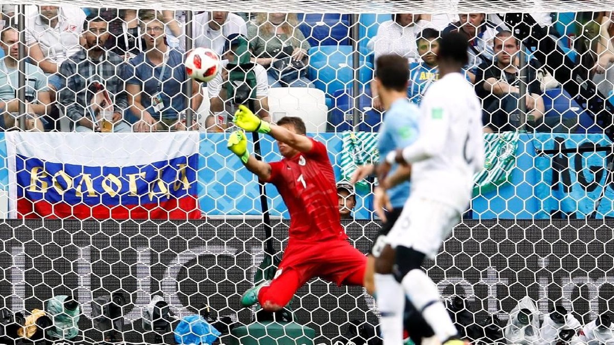 Prancis mengalahkan Uruguay 2-0. (Foto: Jason Cairnduff/Reuters)