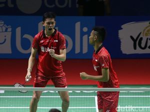 Hadapi Minions, Fajar/Rian Tanpa Beban Hadapi Minions, Fajar/Rian Tanpa Beban