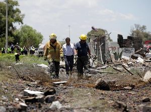 24 Orang Tewas Akibat Rentetan Ledakan di Gudang Petasan Meksiko