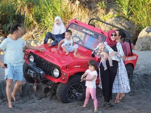 Foto: Liburan Keluarga di Sekitar Yogya ala Zaskia Mecca