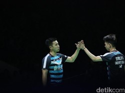 Kevin/Marcus Kerja Keras Lewati Babak Kedua Kejuaraan Dunia
