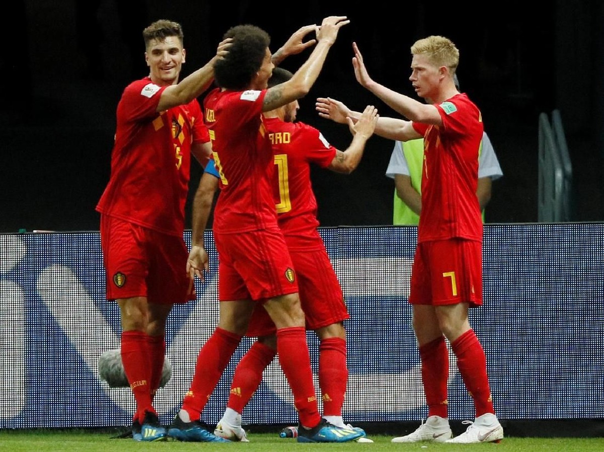 Belgia jadi tim paling produktif di Piala Dunia 2018. Mereka akan menghadapi tantangan Prancis di babak semifinal (REUTERS/Gleb Garanich)