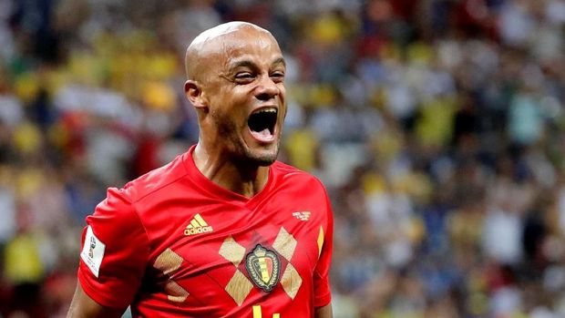 Vincent Kompany bakal bertugas memimpin lini pertahanan Belgia.