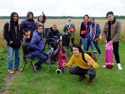 Melihat Proses Syuting Film Roman Picisan di Amsterdam