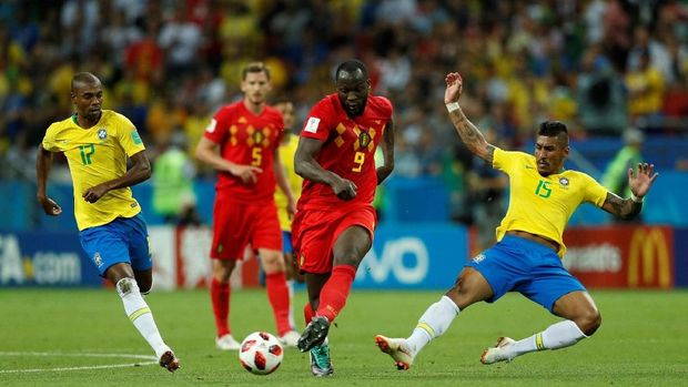 Romelu Lukaku mencetak gol terbanyak untuk Belgia di Piala Dunia 2018.