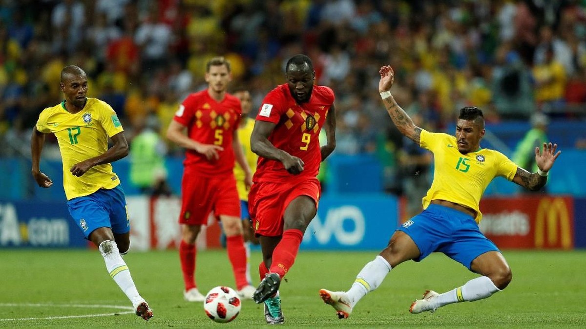 Belgia menang 2-1 atas Brasil. (Foto: Reuters)