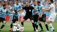 Deretan Adegan Ribut-ribut Uruguay vs Prancis akibat Diving Mbappe