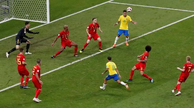 Belgia Klaim Prancis Lebih Sulit dari Brasil