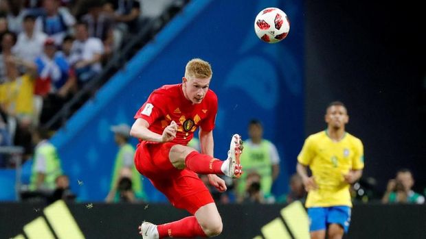 Kevin De Bruyne menjadi salah satu gelandang kunci di timnas Blegia.