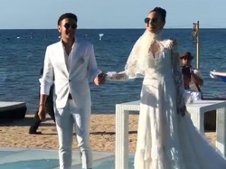 Selamat! Dimas Anggara dan Nadine Chandrawinata Resmi Menikah