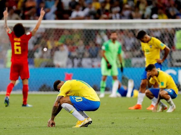 Belgia Kubur Brasil di Kazan Arena
