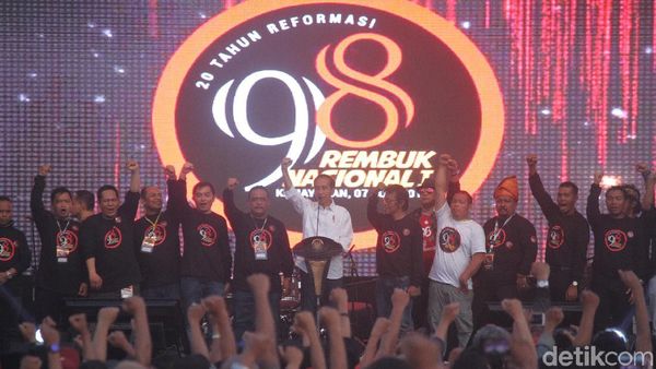 Jokowi Sampaikan Terima Kasih ke Aktivis 98