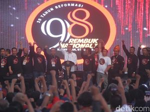 Aktivis 98 Bantah Ada Bagi-bagi Uang di Deklarasi Dukung Jokowi