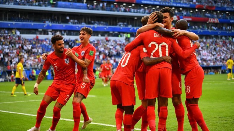 Inggris ke Semifinal Usai Tekuk Swedia 2-0