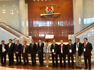 Gaya Anies di Forum Gubernur se-ASEAN di Singapura