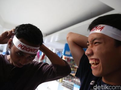 Melihat Keseruan Penonton Indonesia Open 2018